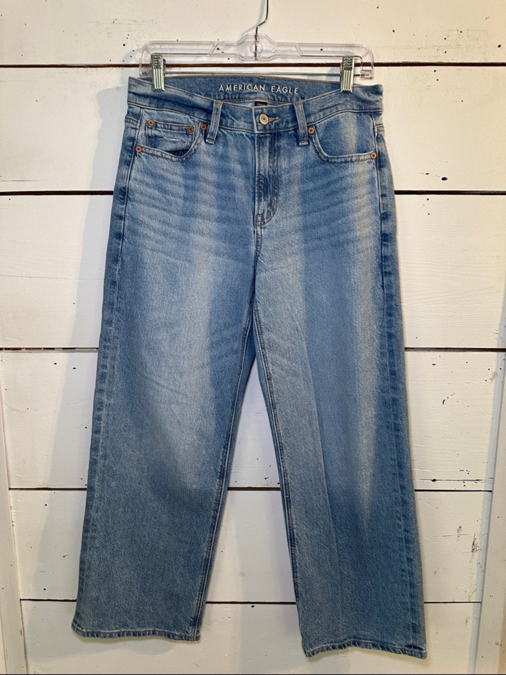 American Eagle Outfitters Women's Stovepipe Jeans 2 Short